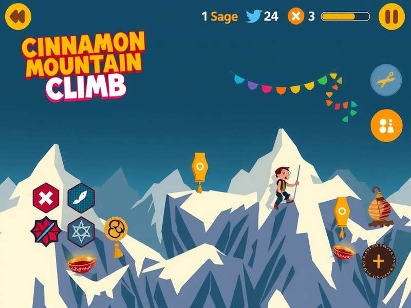 Cinnamon Mountain Climb character customization options